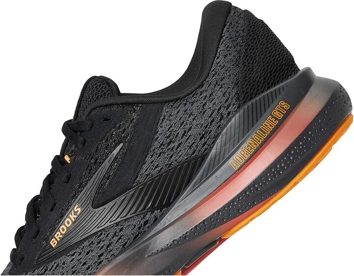 Brooks Adrenaline GTS 24 Men's Running Shoes Black/Ebony/Burnt Sienna : 9.5 D - Medium - Image 7