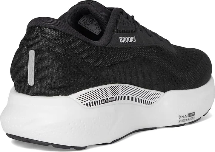 Brooks Adrenaline GTS 24 Men's Running Shoes Black/White : 12.5 EE - Wide - Image 4
