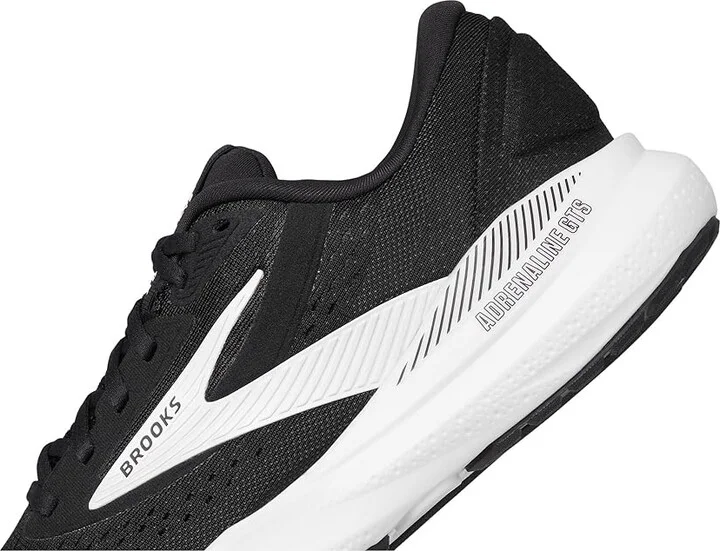 Brooks Adrenaline GTS 24 Men's Running Shoes Black/White : 12.5 EE - Wide - Image 7