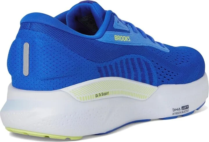 Brooks Adrenaline GTS 24 Men's Running Shoes Cobalt/Neo Yellow/Peacoat : 9 D - Medium - Image 4