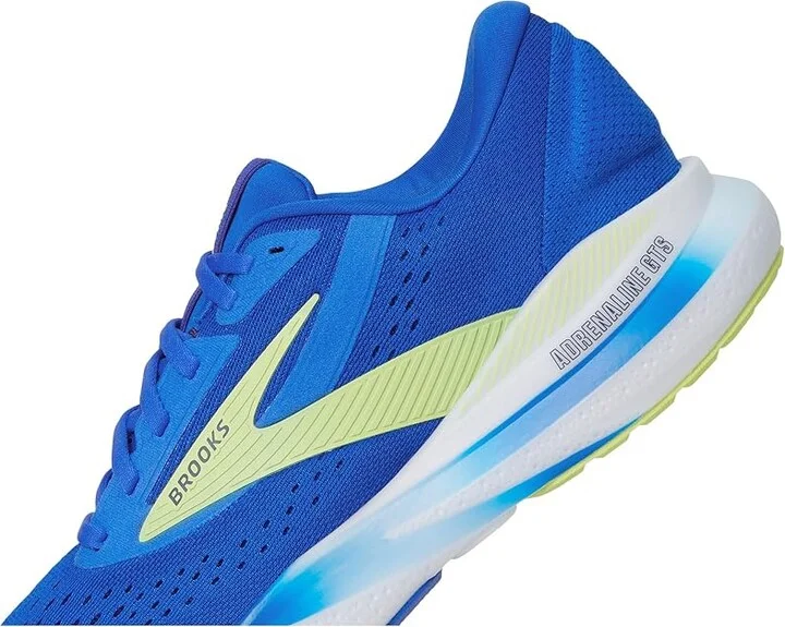 Brooks Adrenaline GTS 24 Men's Running Shoes Cobalt/Neo Yellow/Peacoat : 9 D - Medium - Image 7