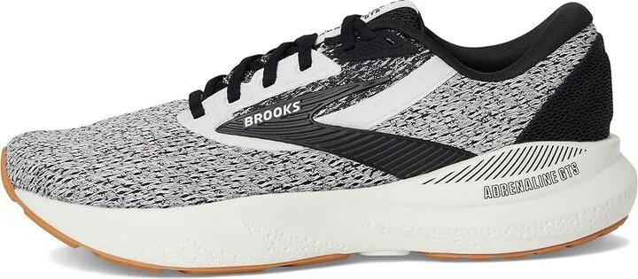 Brooks Adrenaline GTS 24 Men's Running Shoes Coconut/Black/Biscuit : 9.5 D - Medium - Image 6
