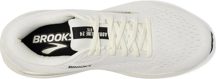 Brooks Adrenaline GTS 24 Men's Running Shoes Coconut/Black/White Sand : 9.5 D - Medium - Image 2