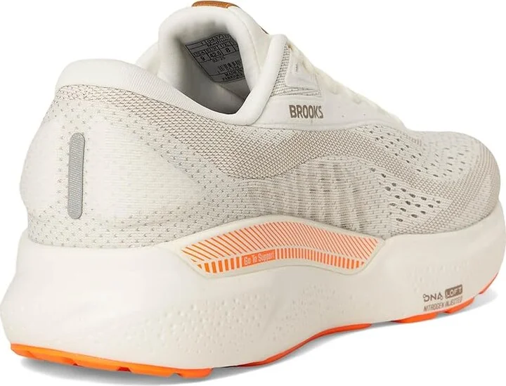 Brooks Adrenaline GTS 24 Men's Running Shoes Coconut/Portabella/Orange : 11 D - Medium - Image 4