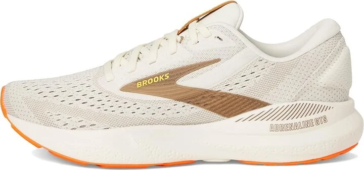 Brooks Adrenaline GTS 24 Men's Running Shoes Coconut/Portabella/Orange : 11 D - Medium - Image 6