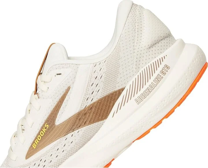 Brooks Adrenaline GTS 24 Men's Running Shoes Coconut/Portabella/Orange : 11 D - Medium - Image 7