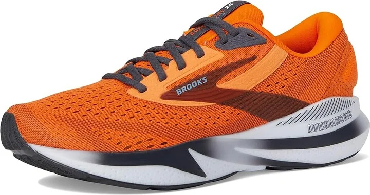 Brooks Adrenaline GTS 24 Men's Running Shoes Orange/Ebony/Country Blue : 10.5 D - Medium - Image 5