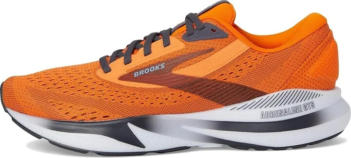 Brooks Adrenaline GTS 24 Men's Running Shoes Orange/Ebony/Country Blue : 10.5 D - Medium - Image 6