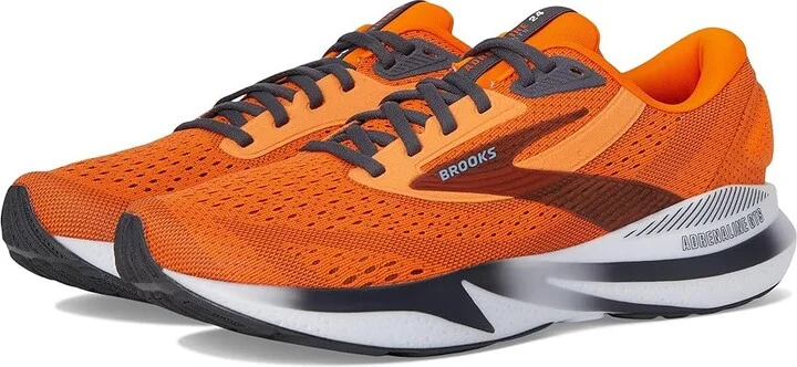 Brooks Adrenaline GTS 24 Men's Running Shoes Orange/Ebony/Country Blue : 10.5 D - Medium