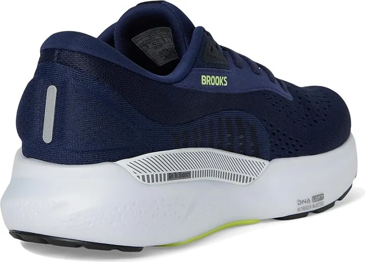 Brooks Adrenaline GTS 24 Men's Running Shoes Peacoat/Black/Sharp Green : 8.5 D - Medium - Image 4