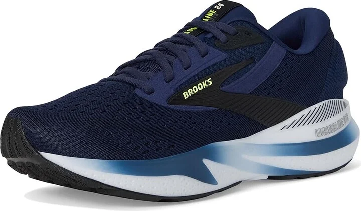 Brooks Adrenaline GTS 24 Men's Running Shoes Peacoat/Black/Sharp Green : 8.5 D - Medium - Image 5