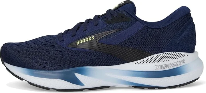 Brooks Adrenaline GTS 24 Men's Running Shoes Peacoat/Black/Sharp Green : 8.5 D - Medium - Image 6