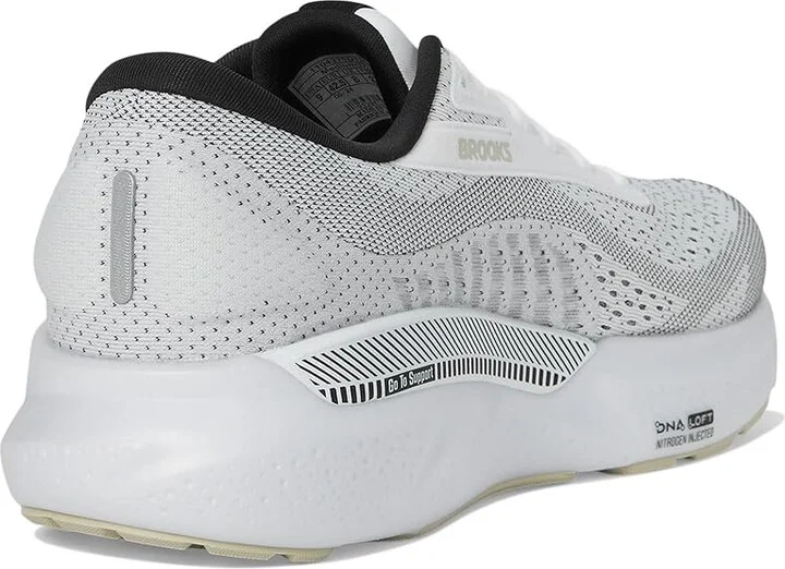Brooks Adrenaline GTS 24 Men's Running Shoes White/Black/Pelican : 9 D - Medium - Image 4