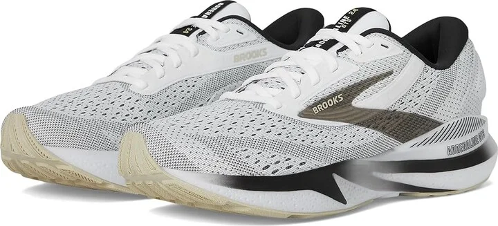 Brooks Adrenaline GTS 24 Men's Running Shoes White/Black/Pelican : 9 D - Medium