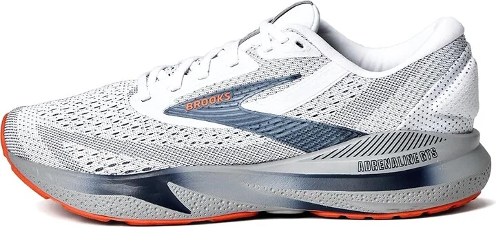 Brooks Adrenaline GTS 24 Men's Running Shoes White/Peacoat/Alloy : 8 D - Medium - Image 6