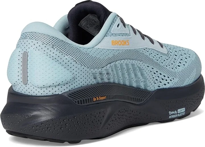 Brooks Adrenaline GTS 24 Men's Running Shoes Winter Sky/Ebony/Orange : 9 D - Medium - Image 4