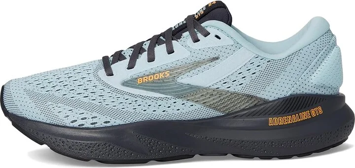 Brooks Adrenaline GTS 24 Men's Running Shoes Winter Sky/Ebony/Orange : 9 D - Medium - Image 6