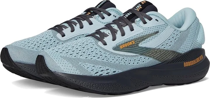 Brooks Adrenaline GTS 24 Men's Running Shoes Winter Sky/Ebony/Orange : 9 D - Medium