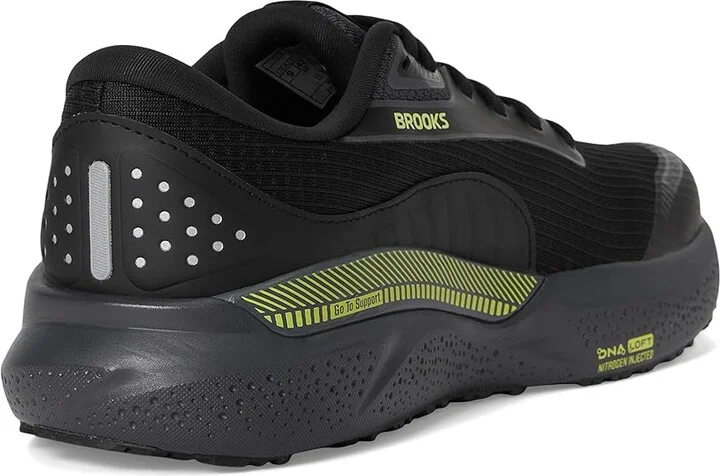 Brooks Adrenaline GTS 24 Weatherized Men's Running Shoes Black/Ebony/New Yellow : 9.5 D - Medium, Rubber - Image 4
