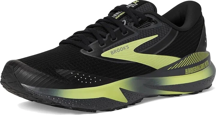 Brooks Adrenaline GTS 24 Weatherized Men's Running Shoes Black/Ebony/New Yellow : 9.5 D - Medium, Rubber - Image 5