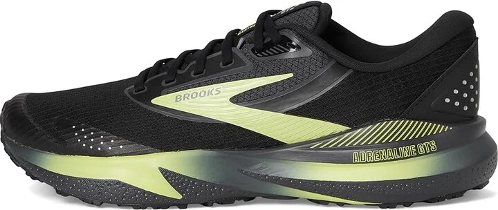 Brooks Adrenaline GTS 24 Weatherized Men's Running Shoes Black/Ebony/New Yellow : 9.5 D - Medium, Rubber - Image 6