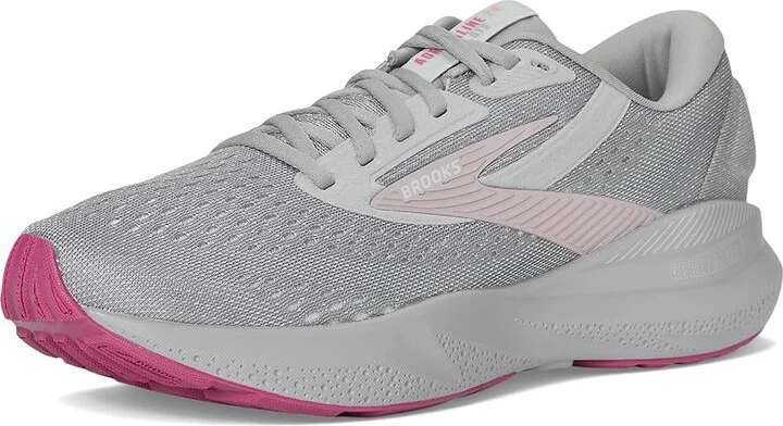 Brooks Adrenaline GTS 24 Women's Running Shoes Alloy/White/Zephyr : 6.5 D - Wide, Rubber - Image 5