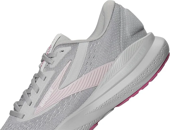 Brooks Adrenaline GTS 24 Women's Running Shoes Alloy/White/Zephyr : 6.5 D - Wide, Rubber - Image 7