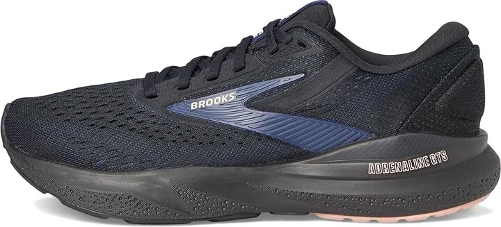 Brooks Adrenaline GTS 24 Women's Running Shoes Black/Peacoat/Peach : 5.5 B - Medium, Rubber - Image 6