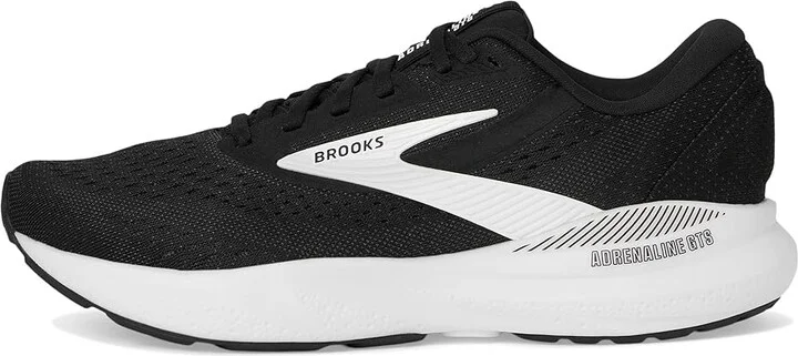 Brooks Adrenaline GTS 24 Women's Running Shoes Black/White : 10.5 B - Medium, Rubber - Image 6