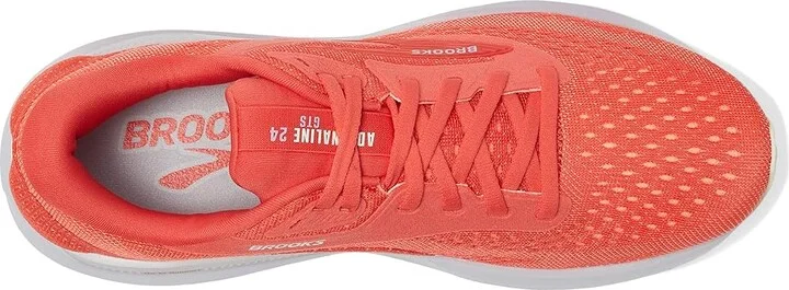 Brooks Adrenaline GTS 24 Women's Running Shoes Cayenne/Thistle/Yellow : 6 B - Medium, Rubber - Image 2