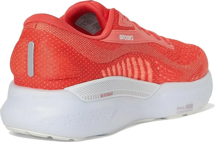 Brooks Adrenaline GTS 24 Women's Running Shoes Cayenne/Thistle/Yellow : 6 B - Medium, Rubber - Image 4