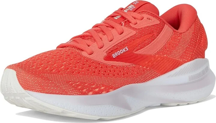 Brooks Adrenaline GTS 24 Women's Running Shoes Cayenne/Thistle/Yellow : 6 B - Medium, Rubber - Image 5