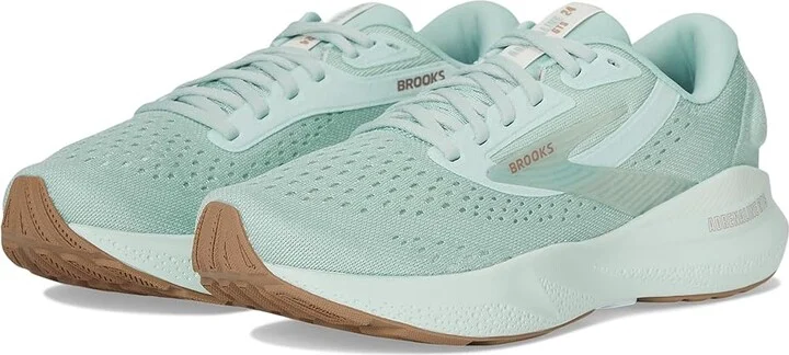 Brooks Adrenaline GTS 24 Women's Running Shoes Cloud Blue/Coconut/Portabella : 9 B - Medium, Rubber