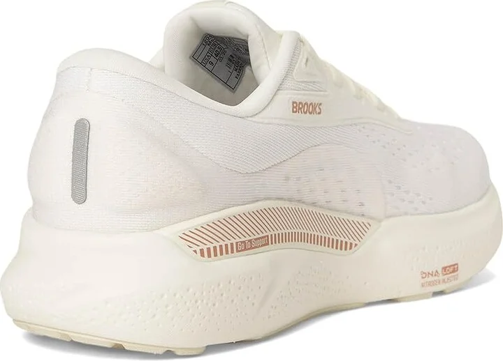 Brooks Adrenaline GTS 24 Women's Running Shoes Coconut/Rose Gold/White : 9.5 B - Medium, Rubber - Image 4