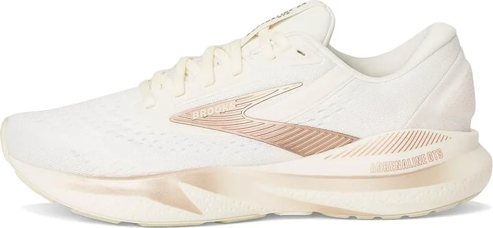 Brooks Adrenaline GTS 24 Women's Running Shoes Coconut/Rose Gold/White : 9.5 B - Medium, Rubber - Image 6