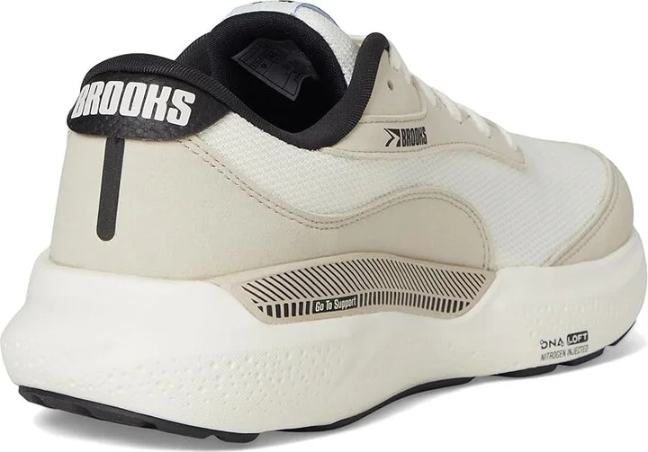 Brooks Adrenaline GTS 24 Women's Running Shoes Coconut/Silver Lining/Black : 13 B - Medium, Rubber - Image 4