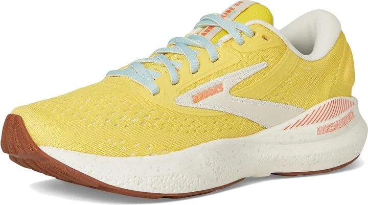 Brooks Adrenaline GTS 24 Women's Running Shoes Cyber/Vermillion/SeedPearl : 5 B - Medium, Rubber - Image 5