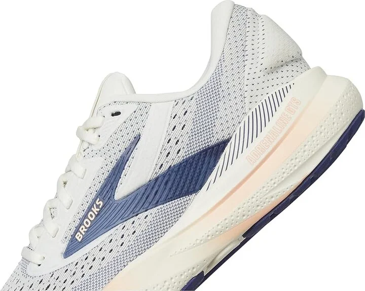 Brooks Adrenaline GTS 24 Women's Running Shoes Grey/Blue Ribbon/Peach : 8.5 B - Medium, Rubber - Image 7