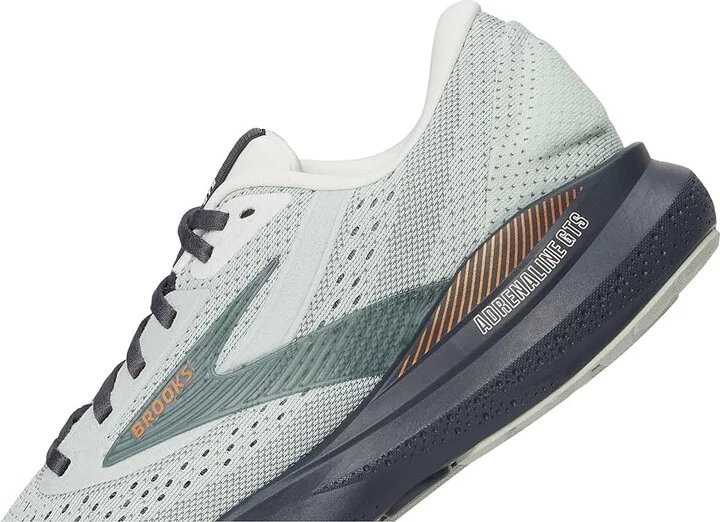 Brooks Adrenaline GTS 24 Women's Running Shoes Mercury/Ebony/Copper : 8.5 D - Wide, Rubber - Image 7