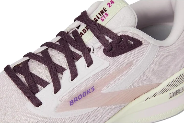 Brooks Adrenaline GTS 24 Women's Running Shoes Orchid/Coconut/Purple : 9.5 B - Medium, Rubber - Image 7