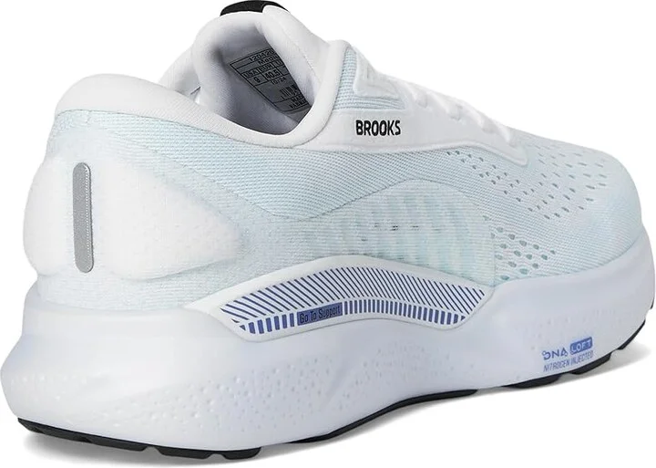 Brooks Adrenaline GTS 24 Women's Running Shoes White/Limpet Shell/Amparo : 8 B - Medium, Rubber - Image 4