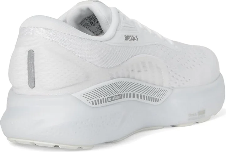 Brooks Adrenaline GTS 24 Women's Running Shoes White/Oyster/Alloy : 12 B - Medium, Rubber - Image 4