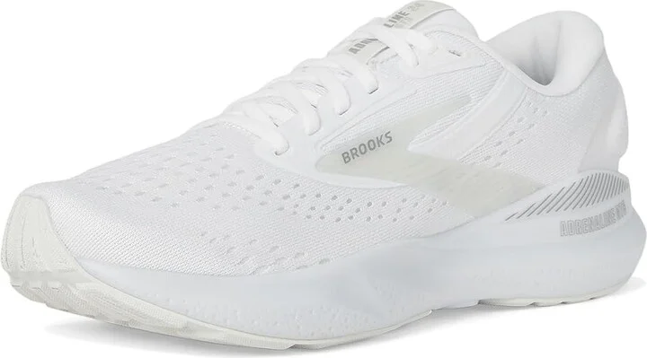 Brooks Adrenaline GTS 24 Women's Running Shoes White/Oyster/Alloy : 12 B - Medium, Rubber - Image 5