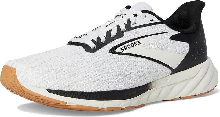 Brooks Anthem 7 Men's Running Shoes White/Black/Tan : 10.5 D - Medium, Synthetic - Image 5
