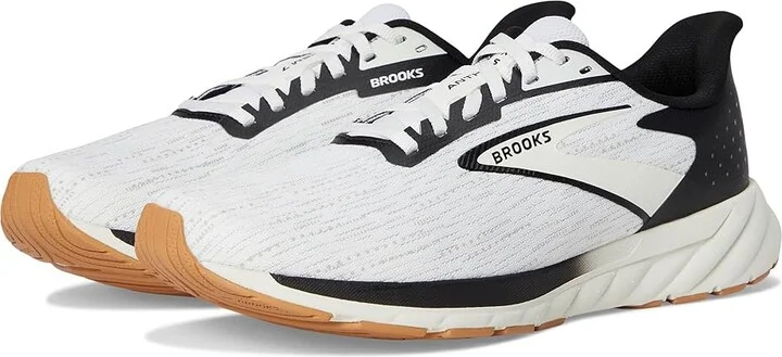 Brooks Anthem 7 Men's Running Shoes White/Black/Tan : 10.5 D - Medium, Synthetic