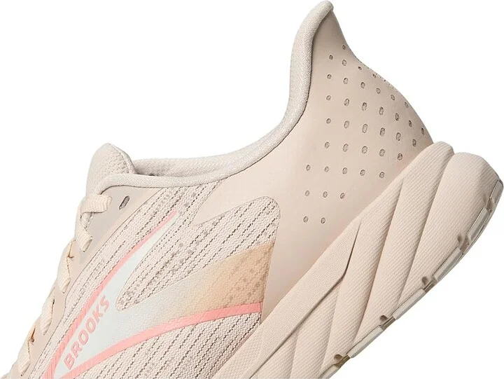 Brooks Anthem 7 Women's Running Shoes Almond/Grey/Desert Flower : 10.5 B - Medium, Synthetic/Textile - Image 7
