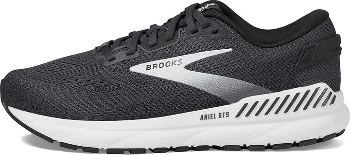 Brooks Ariel GTS 24 Women's Running Shoes Ebony/Black/White : 7 B - Medium, Synthetic - Image 5