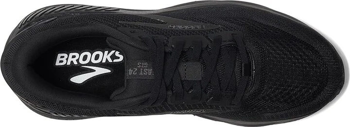 Brooks Beast GTS 24 Men's Running Shoes Black/Black/Ebony : 9 D - Medium, Textile - Image 2