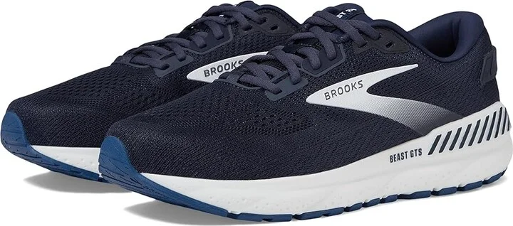 Brooks Beast GTS 24 Men's Running Shoes Peacoat/True Navy/White : 13 D - Medium, Textile