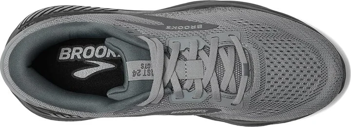 Brooks Beast GTS 24 Men's Running Shoes Primer Grey/Ebony : 12.5 D - Medium, Textile - Image 2